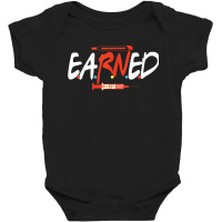 Nurse Earned It Nurse Graduation 2022 Nursing Grad Student Rn Lpn841 Baby Bodysuit | Artistshot