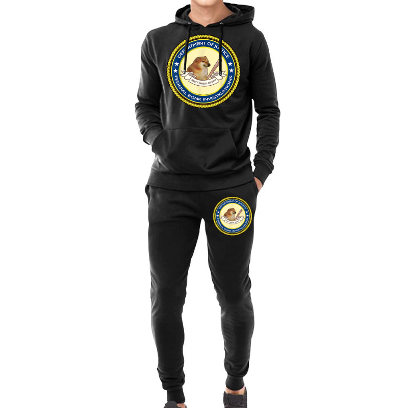 Federal Bonk Investigations   Cheems Doge Meme T Shirt Hoodie & Jogger set by mikidicosmo | Artistshot