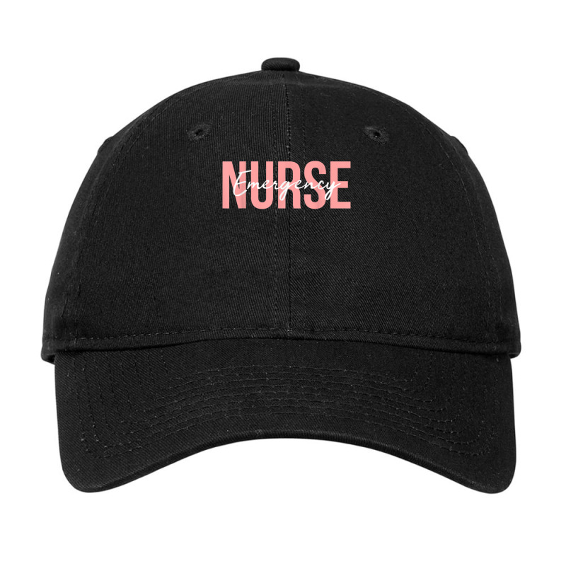 Nurse Er Nurse Emergency Room Nurse Registered Nurse Adjustable Cap | Artistshot