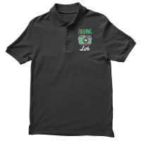 Photographer Adding Moments Of Life Design For A Photograph Photograph Men's Polo Shirt | Artistshot