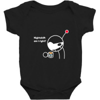 Night Shift Baby Bodysuit | Artistshot