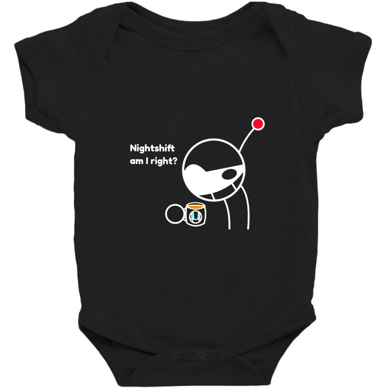 Night Shift Baby Bodysuit | Artistshot