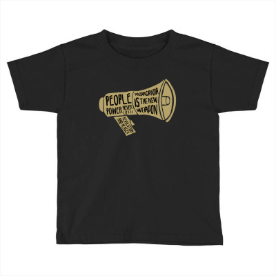 Propaganda Is The New Weapon Toddler T-shirt Designed By Black Box