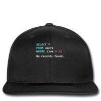 Sql Query Funny Sql Database Admin Programmer T Shirt Printed Hat | Artistshot