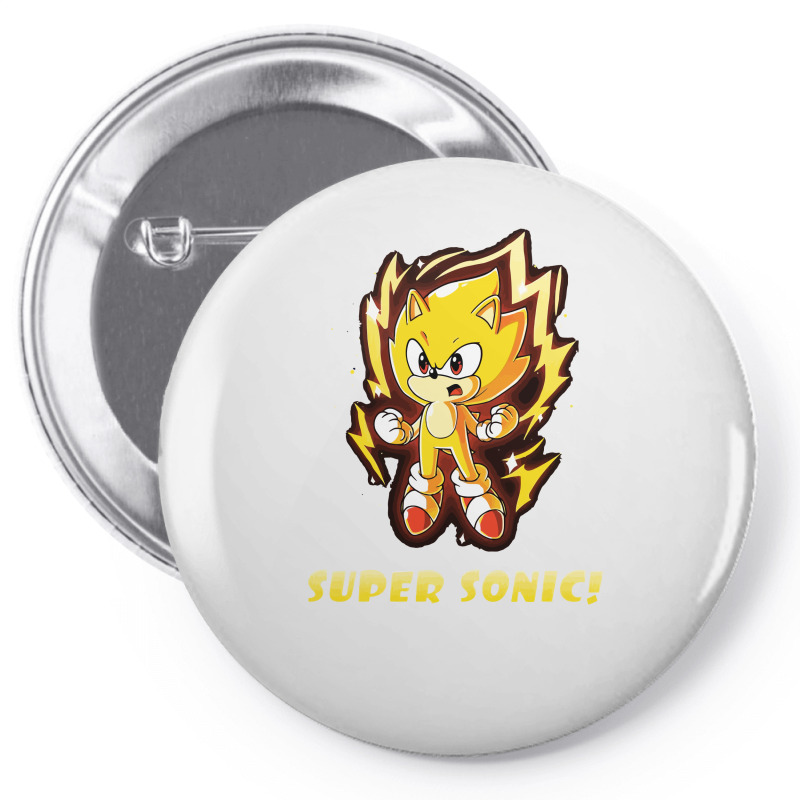 Classic Super Sonic - Sonic the Hedgehog Pins