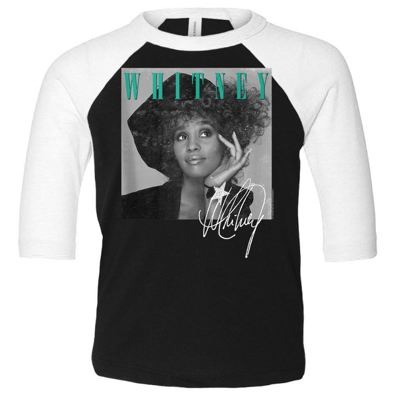 Whitney Houston Shooting Star Tank Top Toddler 3/4 Sleeve Tee | Artistshot