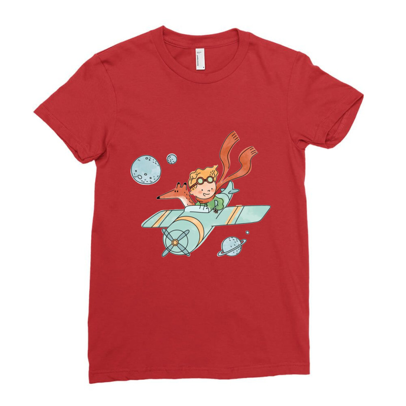 The Little Prince Ladies Fitted T-Shirt by maikol | Artistshot