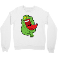 Slimer Green Ghost Crewneck Sweatshirt | Artistshot