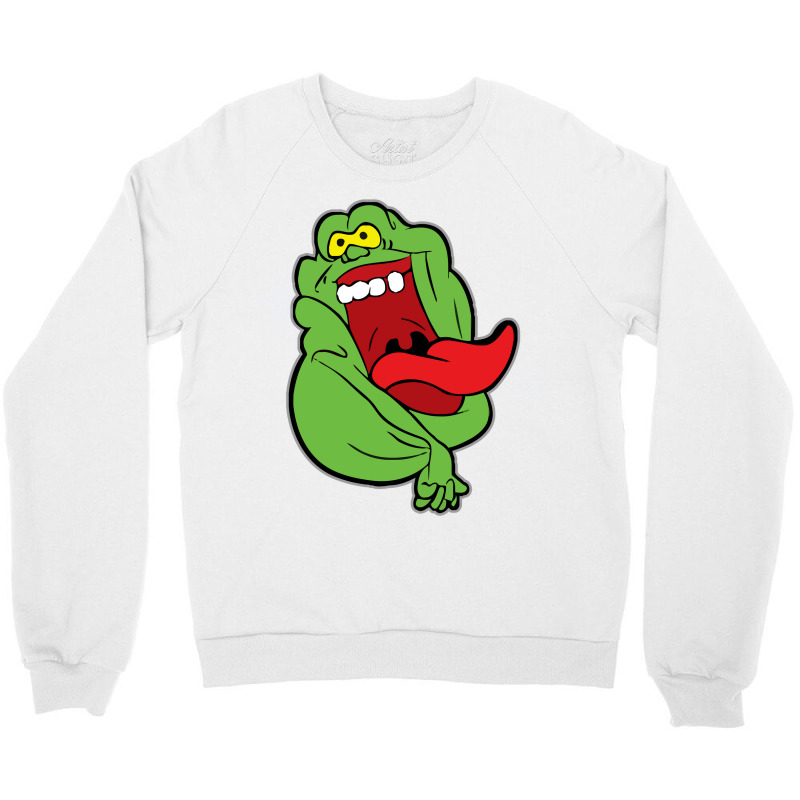 Slimer Green Ghost Crewneck Sweatshirt | Artistshot