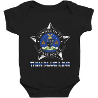 Police Connecticut State Police Ct State Police Baby Bodysuit | Artistshot