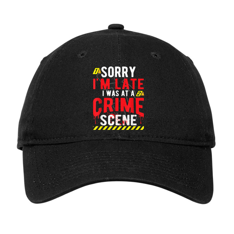 True Crime Scene Investigator T Shirt Adjustable Cap by hutchisongruda | Artistshot