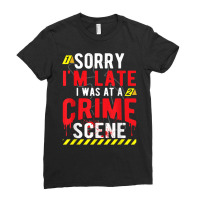 True Crime Scene Investigator T Shirt Ladies Fitted T-shirt | Artistshot