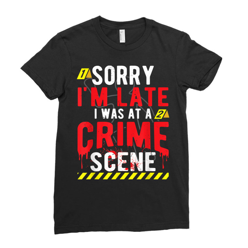 True Crime Scene Investigator T Shirt Ladies Fitted T-Shirt by hutchisongruda | Artistshot