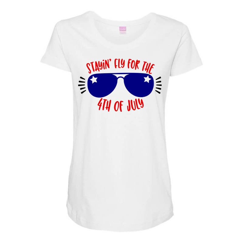 July Maternity Scoop Neck T-shirt 
