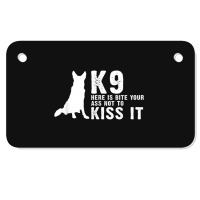 Police K9 Police Officer For K9 Thin Blue Line 937 Motorcycle License Plate | Artistshot