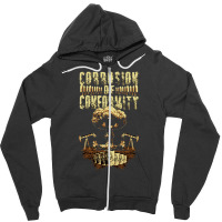 Cṏrrṏsiṏn ,of ,cṏnfṏrmity Zipper Hoodie | Artistshot