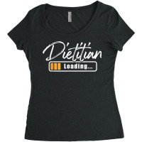 Dietitian Loading   Nutritionist Nutrition Dietician Rd T Shirt Women's Triblend Scoop T-shirt | Artistshot