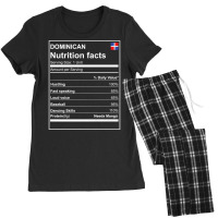 Dominican Nutrition Facts Premium Tshirt Dominican Republic Women's Pajamas Set | Artistshot