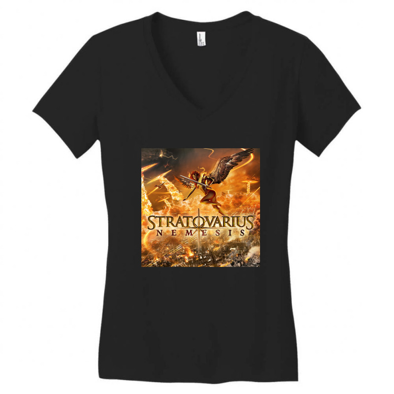 Stratovarius Women's V-Neck T-Shirt by jarilako | Artistshot