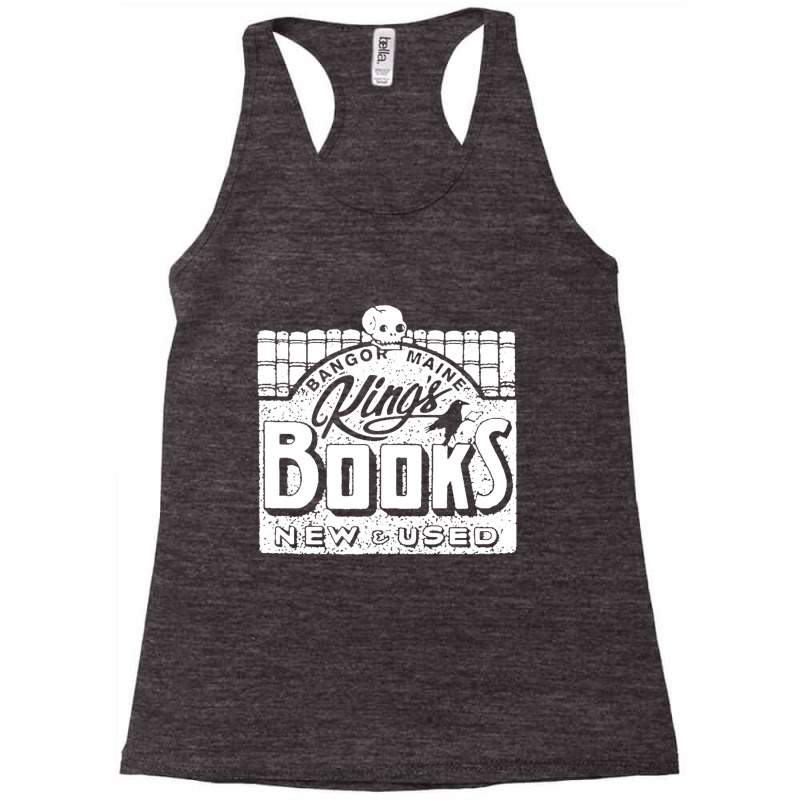 King Bookstore Maine Racerback Tank by Gretchen Minnis | Artistshot