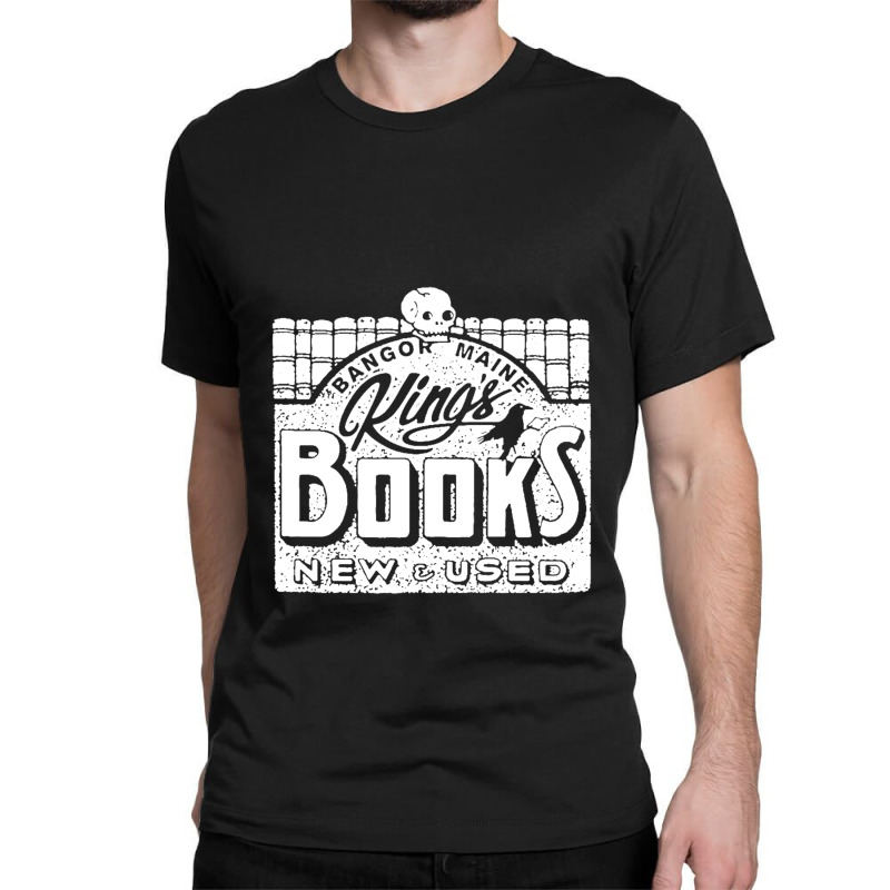 King Bookstore Maine Classic T-shirt by Gretchen Minnis | Artistshot