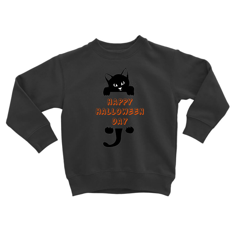 Happy Halloween Day Toddler Sweatshirt by ŞEN | Artistshot