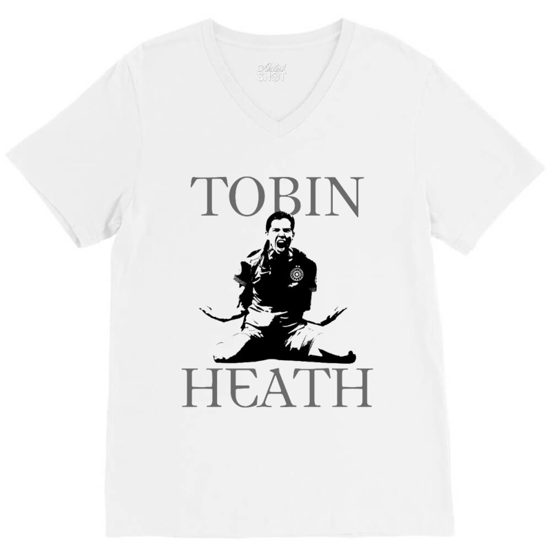 Tobin Heath V-Neck Tee by saterseim | Artistshot