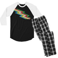 Disability Pride Flag July Disabled Pride Month Awareness T Shirt Men's 3/4 Sleeve Pajama Set | Artistshot