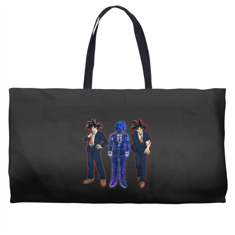 Goku In Suit And Goku Cosmic Weekender Totes | Artistshot