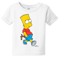 The Simpsons Bart Simpson With Slingshot T Shirt Baby Tee | Artistshot