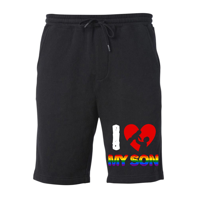 I Love My Son Father And Son For Dark Fleece Short | Artistshot