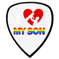 I Love My Son Father And Son For Dark Shield S Patch | Artistshot