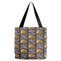 Life T  Shirt Life Is Better With A Guinean Pig T  Shirt Tote Bags | Artistshot