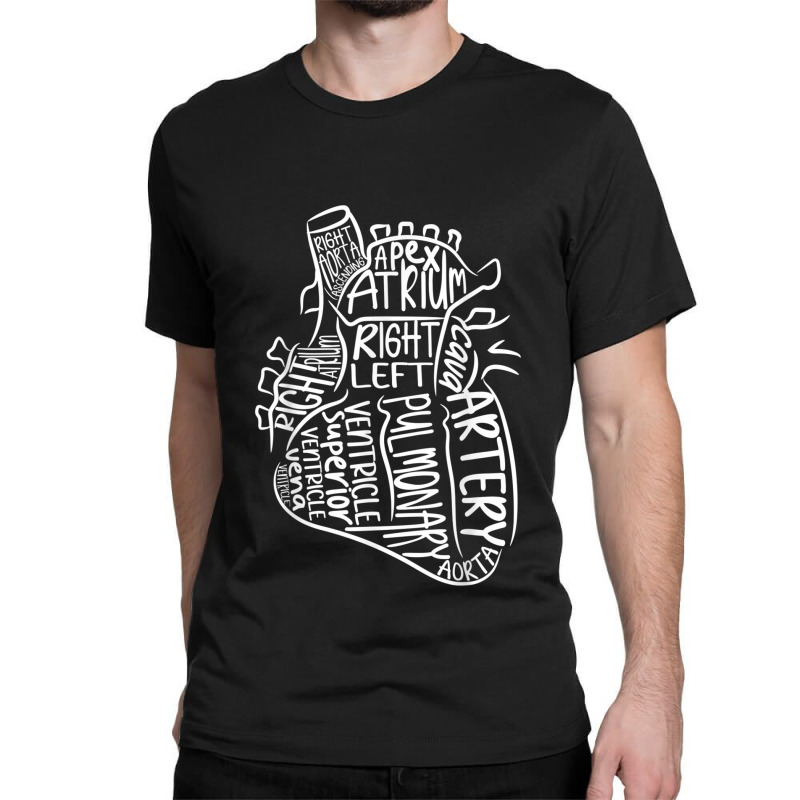 Science Anatomical Heart Amazing Cardiologist Science Classic T-shirt by urethrapricey | Artistshot