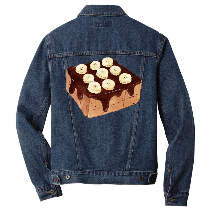 Brick Toast Bread Lover T  Shirt Honey Bread Brick Toast Topped With C Men Denim Jacket by pintailracehorse | Artistshot