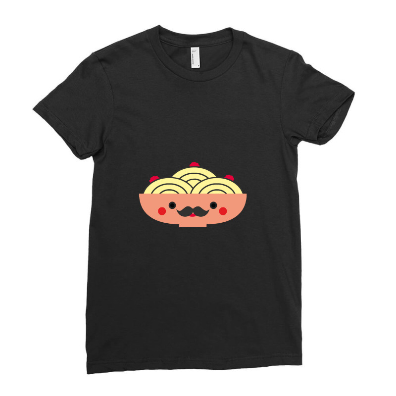 Pastalover T Shirteat Spaghetti To Forgetti Your Regretti T Shirt Ladies Fitted T-Shirt by macadamiatalkative | Artistshot