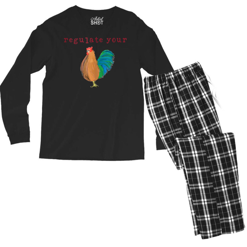 Womens Regulate Your Cock Pro Choice Feminist Women's Rights Tank Top Men's Long Sleeve Pajama Set | Artistshot