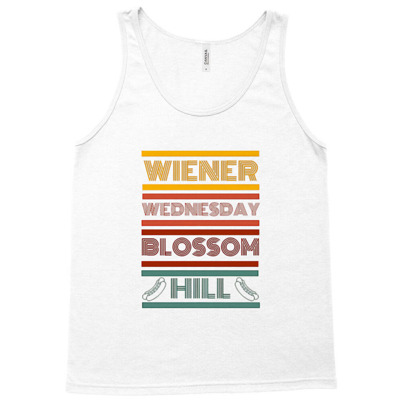 Wiener Wednesday Blossom Hill Corner Design Premium T Shirt Tank Top | Artistshot