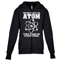 Science Funny Atom Art Stem Molecule Chemistry Teacher 341 Youth Zipper Hoodie | Artistshot