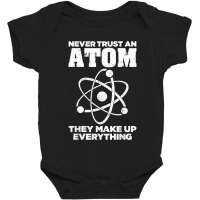 Science Funny Atom Art Stem Molecule Chemistry Teacher 341 Baby Bodysuit | Artistshot