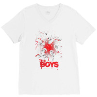 Womens The Boys The Boys Group Photo V Neck T Shirt V-neck Tee | Artistshot