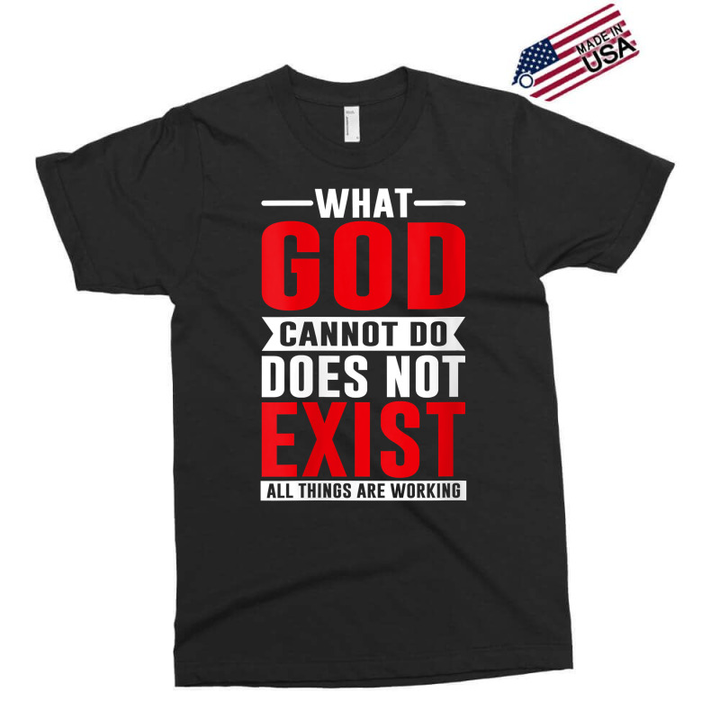 Womens What God Cannot Do Does Not Exist, Nsppd Prayer V Neck T Shirt Exclusive T-shirt | Artistshot