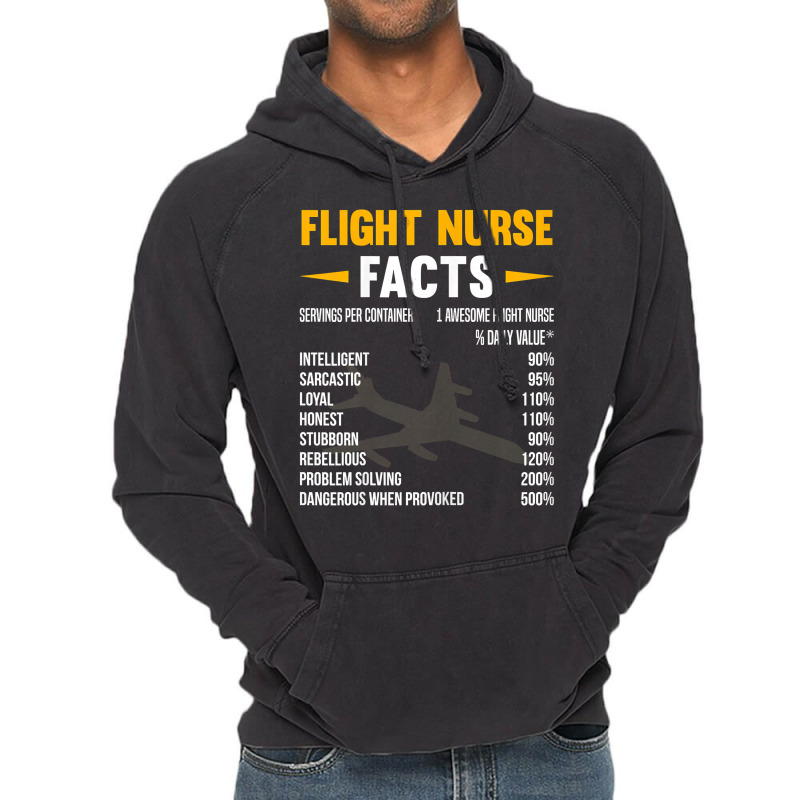 Womens Flight Nurse Facts T Shirt Vintage Hoodie | Artistshot