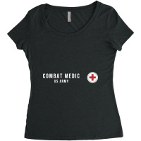 Army Combat Medic Veteran Women's Triblend Scoop T-shirt | Artistshot