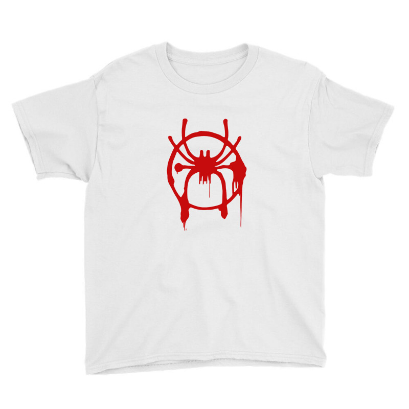 Miles Morales Spider Spray Paint Youth Tee by kirakirakarakasa | Artistshot