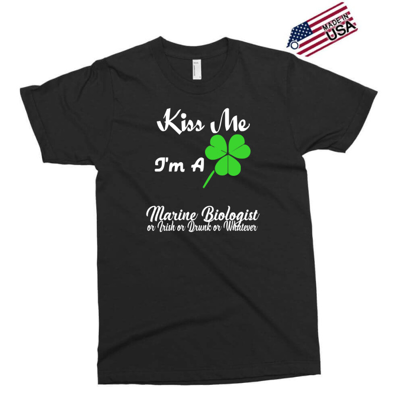 Kiss Me I'm A Marine Biologist Funny Exclusive T-shirt by heart eye | Artistshot