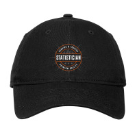 Teacher Genuine And Trusted Statistician Quality Statistics Adjustable Cap | Artistshot