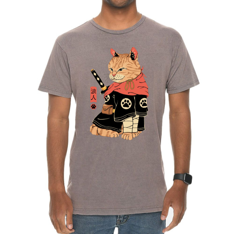 Special Cat Tatto Vintage T-shirt | Artistshot