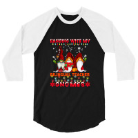 Teacher Hanging With My Bilingual Teacher Gnomes Ugly Xmas Matching 19 3/4 Sleeve Shirt | Artistshot