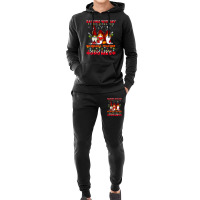 Teacher Hanging With My Bilingual Teacher Gnomes Ugly Xmas Matching Hoodie & Jogger Set | Artistshot